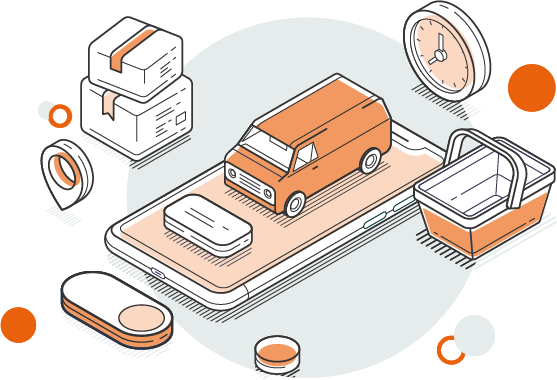 Image promoting Sparex account benefits like effortless ordering, stock alerts, quick returns, and saved check out baskets